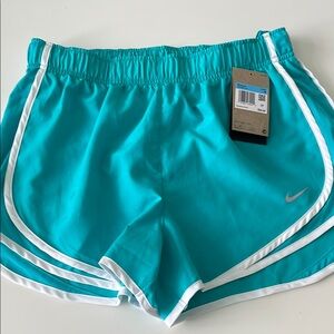 NWT Nike Women's Turquoise Athletic Shorts